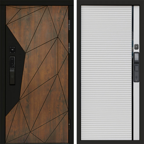 Входная дверь Termo-Door Смарт Геометрия - Porte white