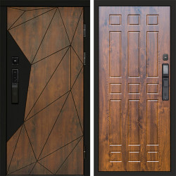 Входная дверь Termo-Door Смарт Геометрия - Спарта дуб