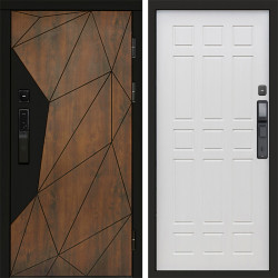 Входная дверь Termo-Door Смарт Геометрия - Спарта лиственница