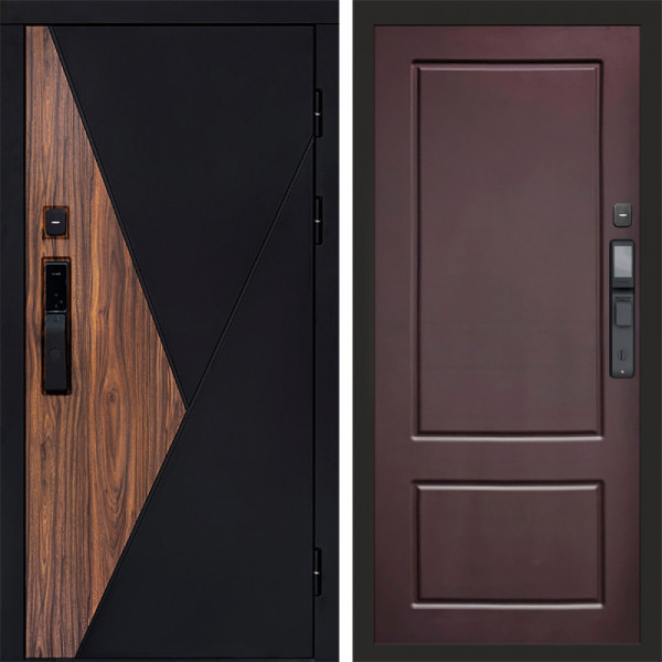 Входная дверь Termo-Door Смарт Матрикс - Марсель Шоколад