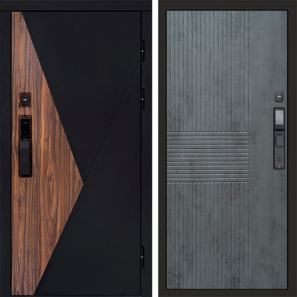 Входная дверь Termo-Door Смарт Матрикс - Мастино Бетон темный