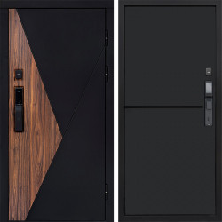 Входная дверь Termo-Door Смарт Матрикс - Нео Black