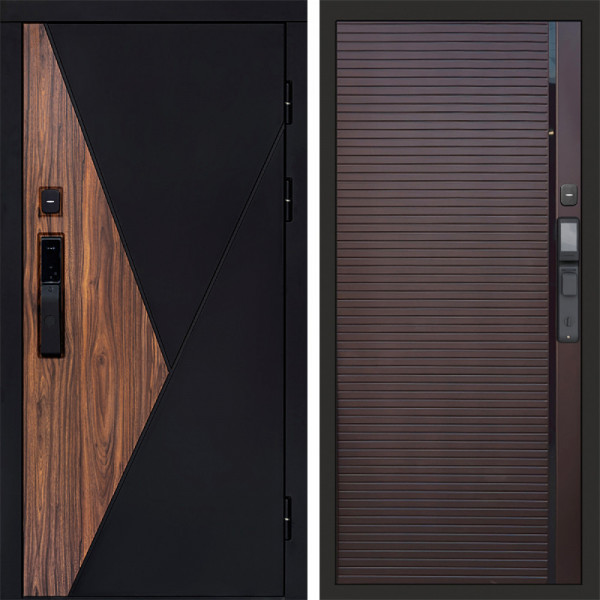 Входная дверь Termo-Door Смарт Матрикс - Porte Шоколад