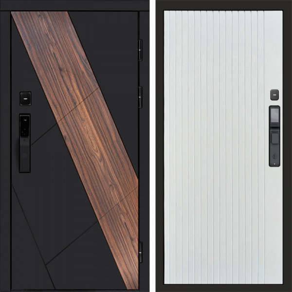 Входная дверь Termo-Door Смарт Нова - Flat Белый софт