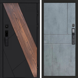 Входная дверь Termo-Door Смарт Нова - Горизонт бетон темный