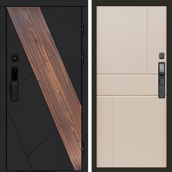 Входная дверь Termo-Door Смарт Нова - Горизонт Слоновая кость