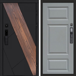 Входная дверь Termo-Door Смарт Нова - Лион Grey софт
