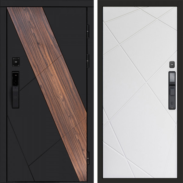 Входная дверь Termo-Door Смарт Нова - Лучи белый