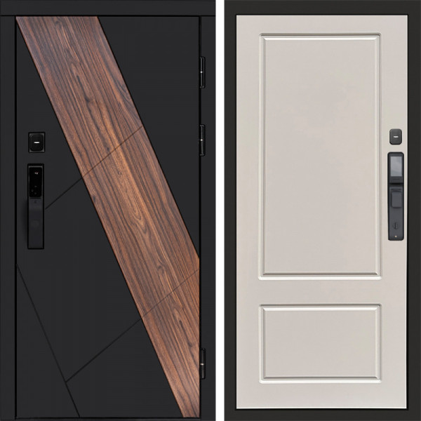 Входная дверь Termo-Door Смарт Нова - Марсель Слоновая кость