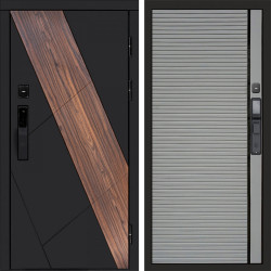 Входная дверь Termo-Door Смарт Нова - Porte Grey софт