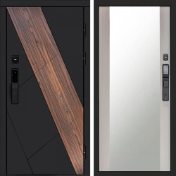 Входная дверь Termo-Door Смарт Нова - Зеркало лиственница