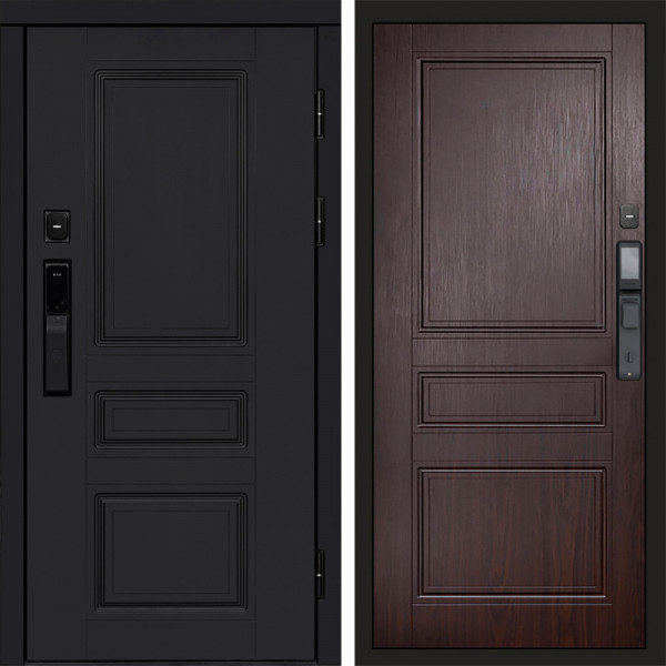 Входная дверь Termo-Door Смарт Орегон Black - Классика венге
