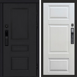 Входная дверь Termo-Door Смарт Орегон Black - Лион Лиственница