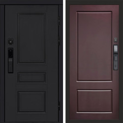 Входная дверь Termo-Door Смарт Орегон Black - Марсель Шоколад