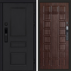 Входная дверь Termo-Door Смарт Орегон Black - Престиж венге
