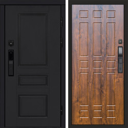 Входная дверь Termo-Door Смарт Орегон Black - Спарта дуб