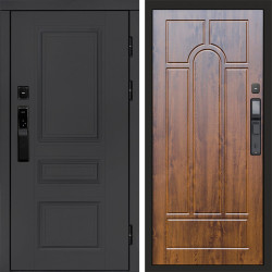 Входная дверь Termo-Door Смарт Орегон Графит - Арка дуб