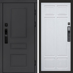 Входная дверь Termo-Door Смарт Орегон Графит - Без серии Лиственница премиум