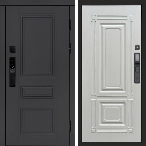 Входная дверь Termo-Door Смарт Орегон Графит - Мадрид Лиственница