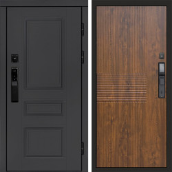 Входная дверь Termo-Door Смарт Орегон Графит - Мастино Дуб