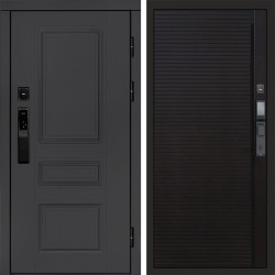 Входная дверь Termo-Door Смарт Орегон Графит - Porte black
