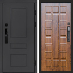 Входная дверь Termo-Door Смарт Орегон Графит - Престиж дуб