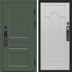 Входная дверь Termo-Door Смарт Орегон Green - Арка лиственница