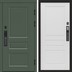 Входная дверь Termo-Door Смарт Орегон Green - Классика лиственница