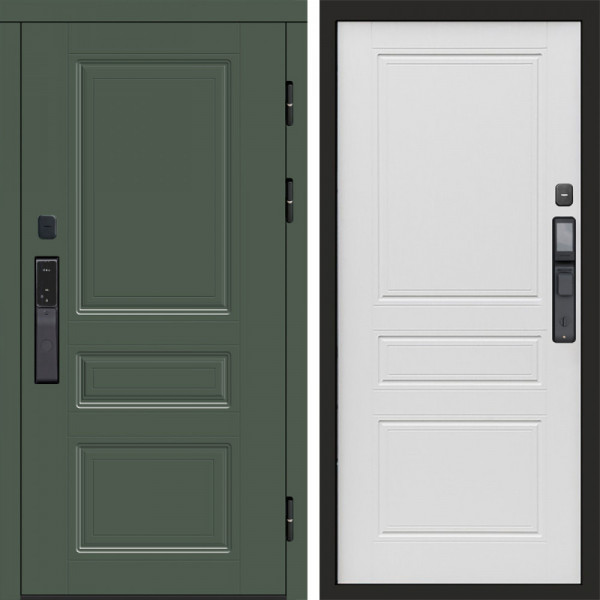 Входная дверь Termo-Door Смарт Орегон Green - Классика лиственница