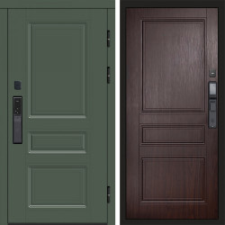 Входная дверь Termo-Door Смарт Орегон Green - Классика венге