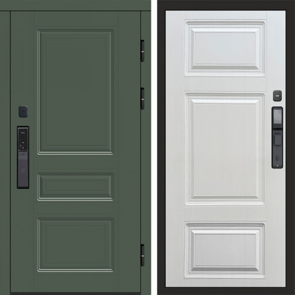 Входная дверь Termo-Door Смарт Орегон Green - Лион Лиственница
