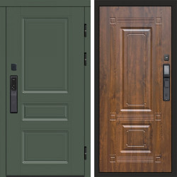 Входная дверь Termo-Door Смарт Орегон Green - Мадрид Дуб