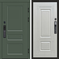 Входная дверь Termo-Door Смарт Орегон Green - Мадрид Лиственница