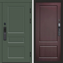 Входная дверь Termo-Door Смарт Орегон Green - Марсель Шоколад