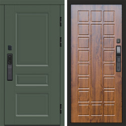 Входная дверь Termo-Door Смарт Орегон Green - Престиж дуб