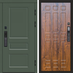 Входная дверь Termo-Door Смарт Орегон Green - Спарта дуб