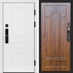 Входная дверь Termo-Door Смарт Орегон White - Арка дуб