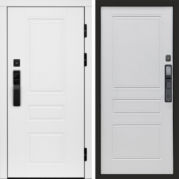 Входная дверь Termo-Door Смарт Орегон White - Классика белый матовый