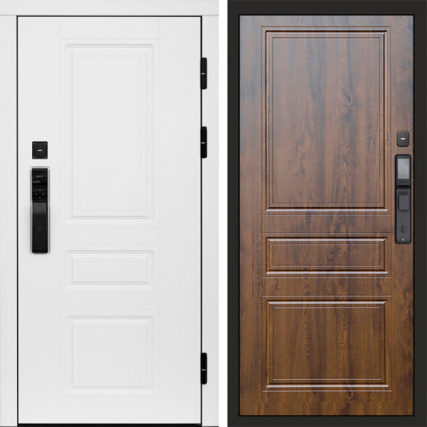 Входная дверь Termo-Door Смарт Орегон White - Классика дуб