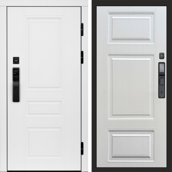 Входная дверь Termo-Door Смарт Орегон White - Лион Лиственница