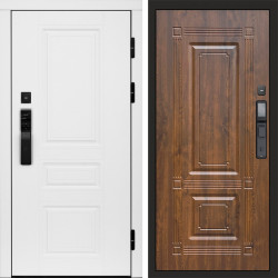 Входная дверь Termo-Door Смарт Орегон White - Мадрид Дуб