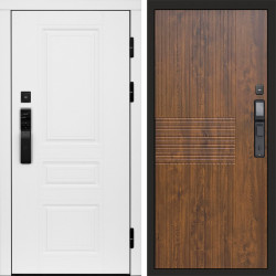 Входная дверь Termo-Door Смарт Орегон White - Мастино Дуб