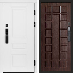 Входная дверь Termo-Door Смарт Орегон White - Престиж венге