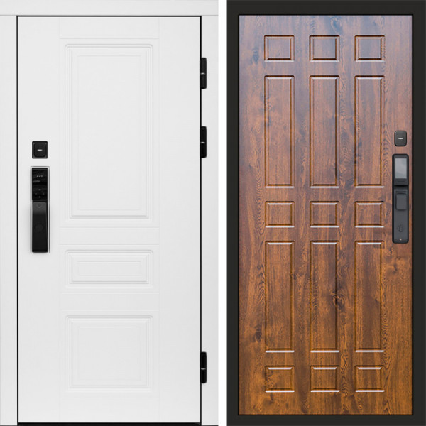 Входная дверь Termo-Door Смарт Орегон White - Спарта дуб