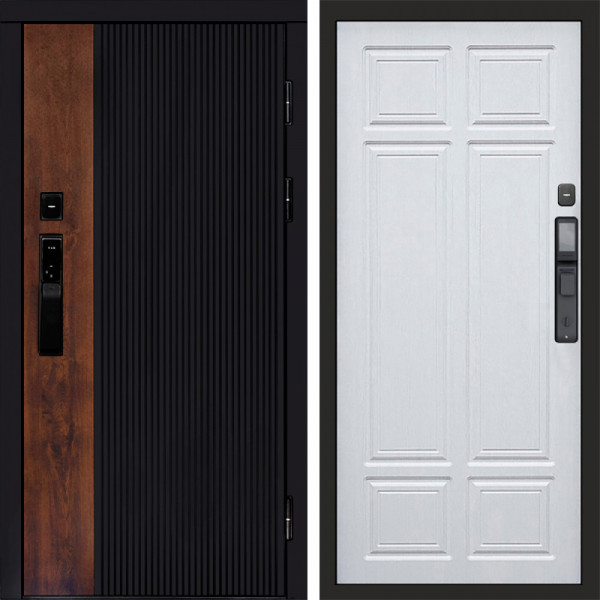 Входная дверь Termo-Door Смарт Престиж - Без серии Лиственница премиум