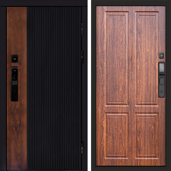 Входная дверь Termo-Door Смарт Престиж - Без серии Орех стандарт