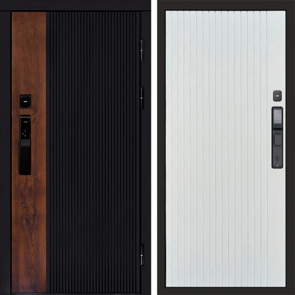 Входная дверь Termo-Door Смарт Престиж - Flat Белый софт