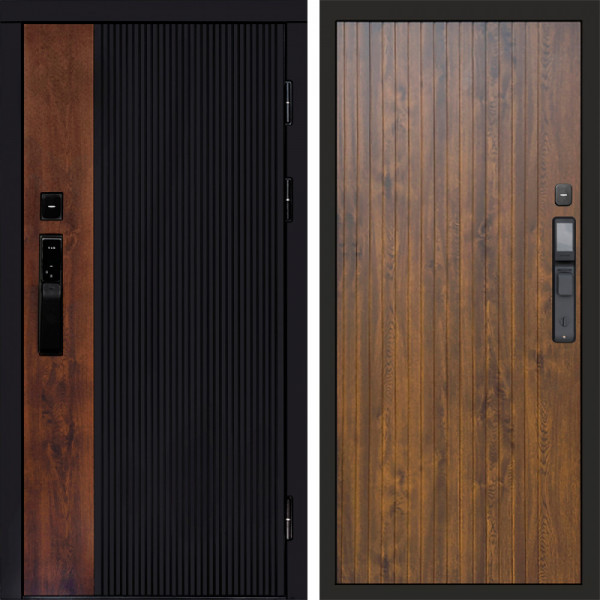 Входная дверь Termo-Door Смарт Престиж - Flat Дуб