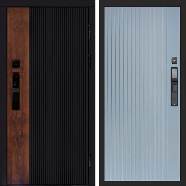 Входная дверь Termo-Door Смарт Престиж - Flat Grey софт