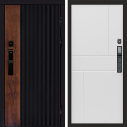 Входная дверь Termo-Door Смарт Престиж - Горизонт белый